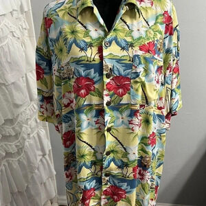 Utility button down top